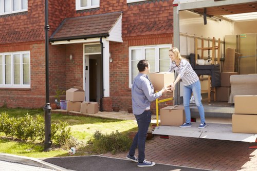 Professional flat removals in Belsizepark with careful packing and loading