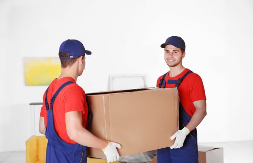 Manager reviewing a self storage complaint with records