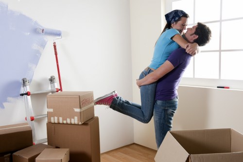 Commercial office relocation setup for removals in Belsizepark