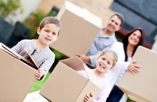 Cubic-yard pricing example for mixed household items in a local flat
